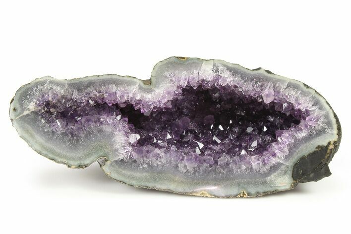 Sparkly, Purple Amethyst Geode - Uruguay #275961